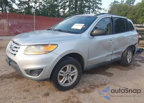 2010 Hyundai Santa Fe Gls from USA, damaged, VIN 5NMSG3AB9AH382990